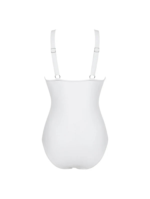 V‑Neck Mesh Bodysuit Sculpting and Stylish Shapewear - Alkoor200