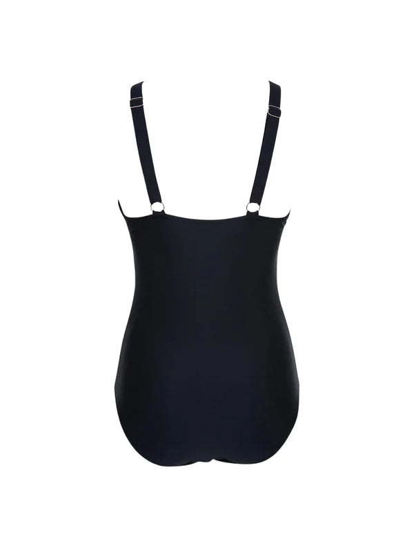 V‑Neck Mesh Bodysuit Sculpting and Stylish Shapewear - Alkoor200